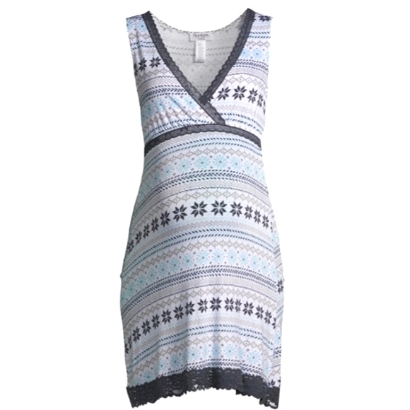 ★NWT★Plus Size★NURTURE By Lamaze~Full Coverage Maternity/Nursing Chemise Gown★ - Picture 2 of 16